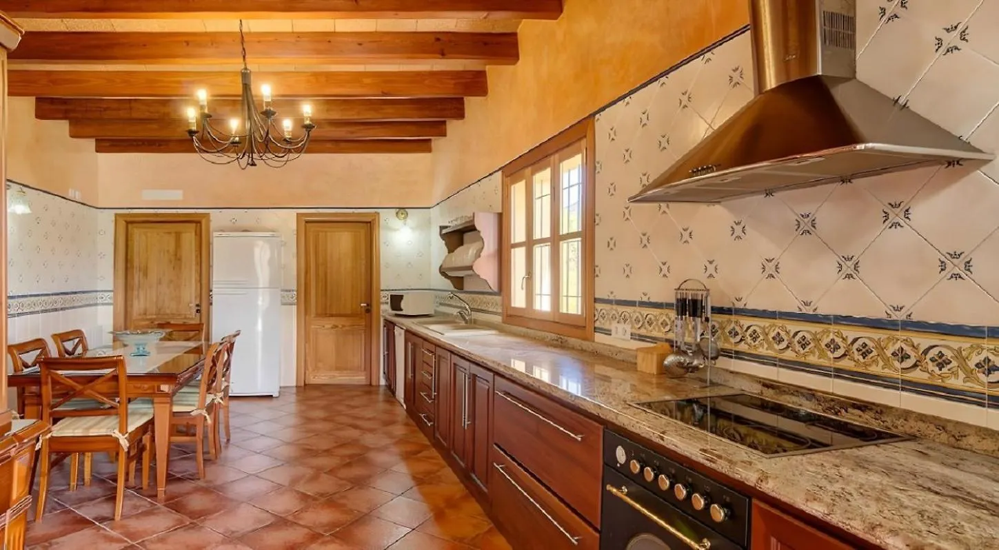 Villa Cas Mestre Con Piscina En Entorno Rural Binibona